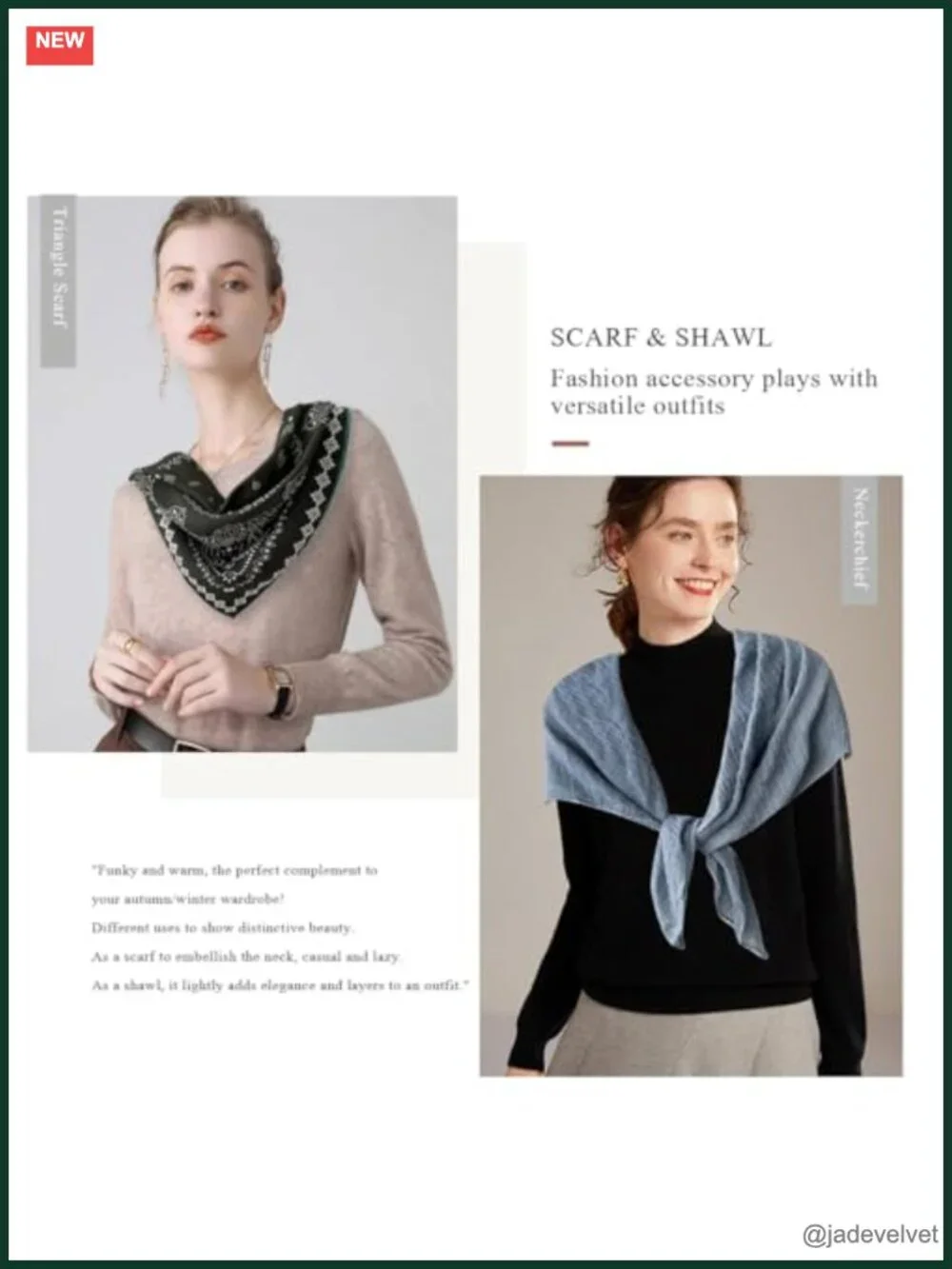 Women's Crinkle Scarf Square Solid Cotton Linen Feel Vintage Literary Style